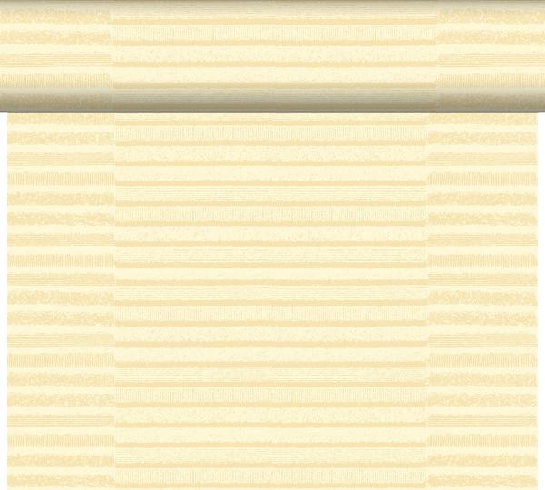 Dunicel® Tête-à-Tête-Tischläufer 0,4 x 24 m Tessuto Cream, 4 Stk/Krt (4 x 1 Stk)
