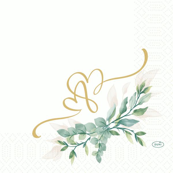 Tissue-Serviette 33 x 33 cm Love Hearts 3-lagig, 500 Stk/Krt (10 x 50 Stk)