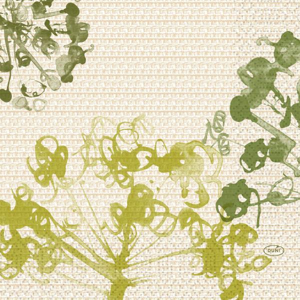 Tissue-Serviette 33 x 33 cm Green Umbles 3-lagig, 1000 Stk/Krt (4 x 250 Stk)