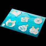 Papier-Tischset 30 x 40 cm Save the Ocean, 1000 Stk/Krt (4 x 250 Stk)