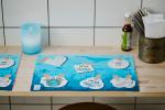 Papier-Tischset 30 x 40 cm Save the Ocean, 1000 Stk/Krt (4 x 250 Stk)