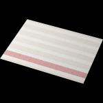 Bio Dunicel®-Tischset 30 x 40 cm Rigato Bordeaux, 500 Stk/Krt (5 x 100 Stk)