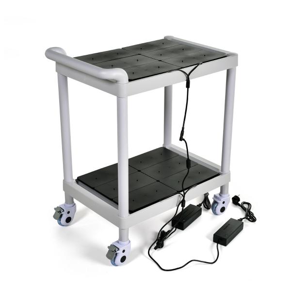 LED-Ladestation 45 x 65 x 90 cm Grau, 1 Stk/Krt (1 x 1 Stk)
