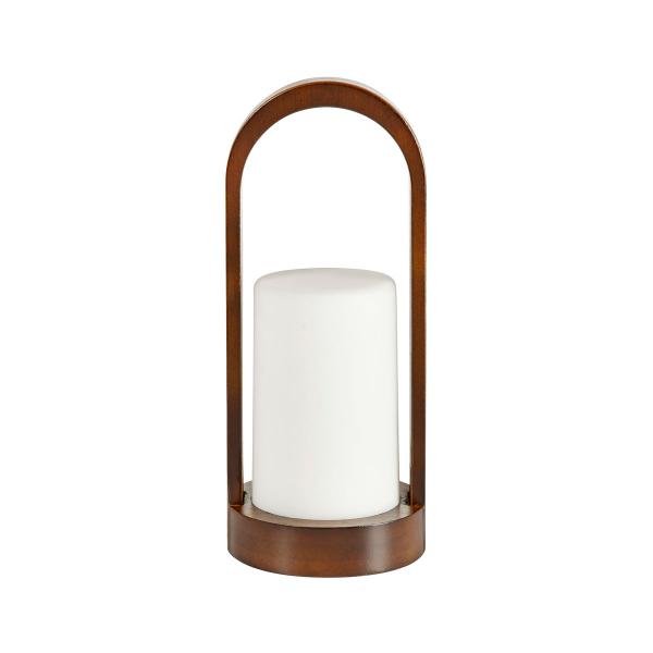 LED Leuchte Easy Bambus 24 x 10 cm Braun, 4 Stk/Krt (4 x 1 Stk)