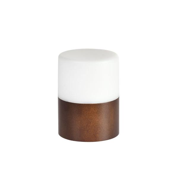 LED Leuchte Bright 10,5 x 7,5 cm Braun, 4 Stk/Krt (4 x 1 Stk)