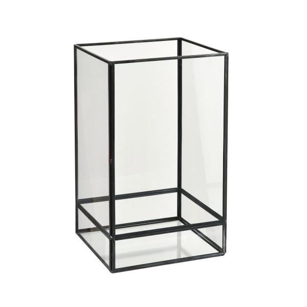 Kerzenhalter Capella 15 x 15 x 25 cm Bunt, 2 Stk/Krt (2 x 1 Stk)