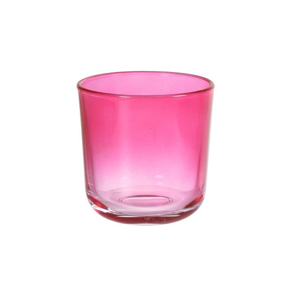 Kerzenhalter Ouri 78,5 x 78 Fuchsia, 12 Stk/Krt (12 x 1 Stk)