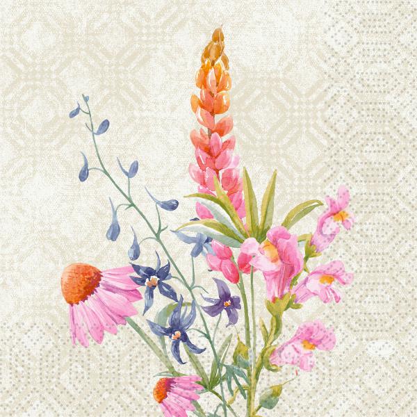Tissue-Serviette 33 x 33 cm Floret 3-lagig