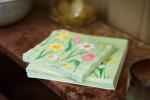 Tissue-Serviette 33 x 33 cm Spring Melody 3-lagig