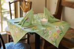 Bio Dunisoft® Serviette 40 x 40 cm Spring Melody