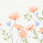 Bio Dunisoft® Serviette 40 x 40 cm Bunny Bloom