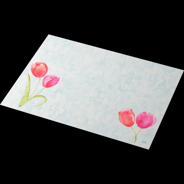 Bio Dunicel®-Tischset 30 x 40 cm Painted Tulips