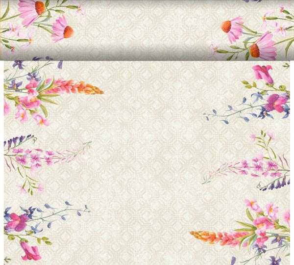 Dunicel® Tête-à-Tête-Tischläufer 0,4 x 24 m Floret