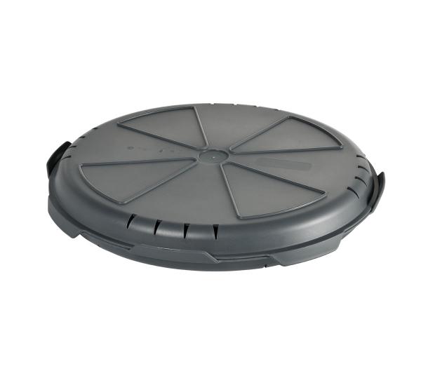 Pizzabox Mehrweg 37 cm Dunkelgrau