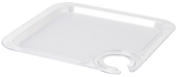 Party Teller Mehrweg 20 x 20 cm Transparent