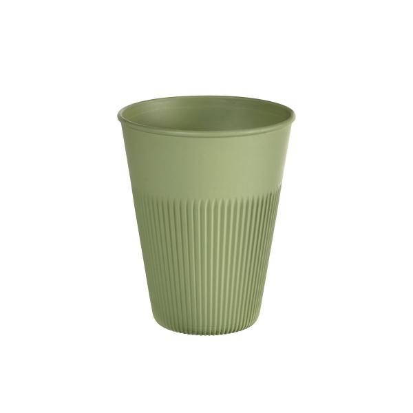 Hot Stripes Becher Mehrweg 36 cl/12 oz Grün