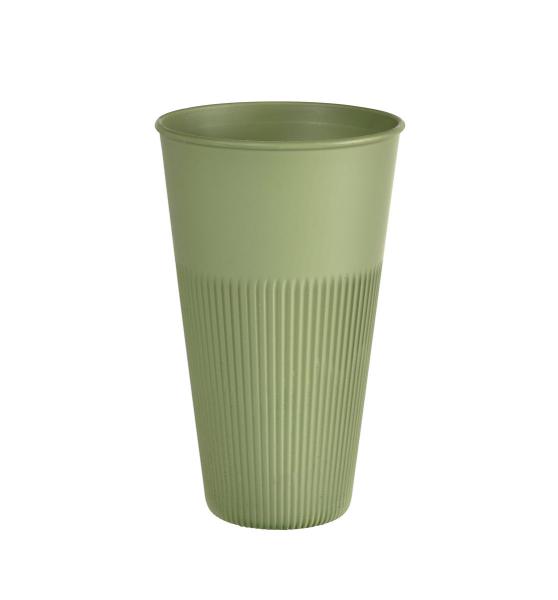 Hot Stripes Becher Mehrweg 48 cl/16 oz Grün