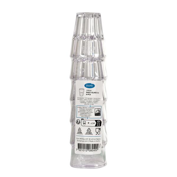 Anyday Schnapsglas Mehrweg 3 cl Transparent