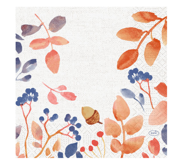 Tissue-Serviette 33 x 33 cm Autumn Gradient 3-lagig, 1.000 Stk. (4 x 250 Stk.)