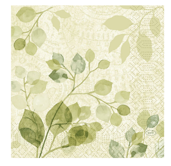 Tissue-Serviette 33 x 33 cm Paisley 3-lagig, 1.000 Stk. (4 x 250 Stk.)