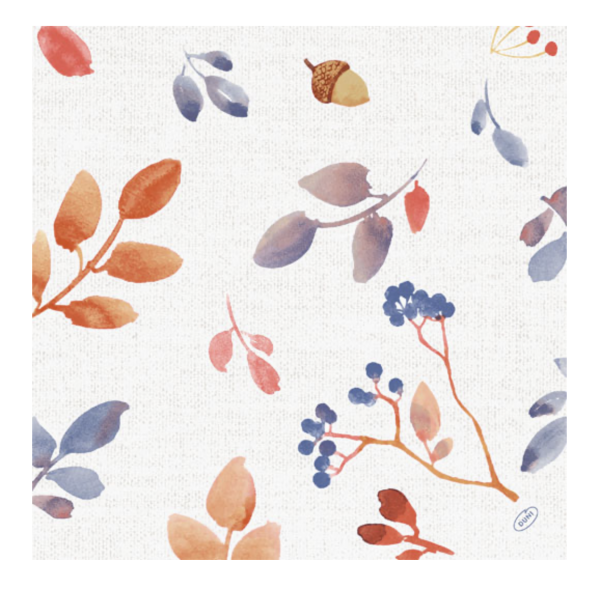 Classic-Serviette 40 x 40 cm Autumn Gradient, 300 Stk. (6 x 50 Stk.)