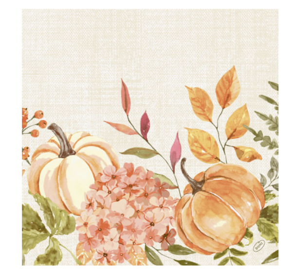 Classic-Serviette 40 x 40 cm Spicy Pumpkin, 300 Stk. (6 x 50 Stk.)