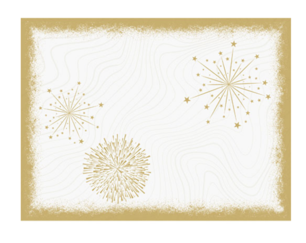 Bio Dunicel®-Tischset 30 x 40 cm Sparkly White, 500 Stk. (5 x 100 Stk.)