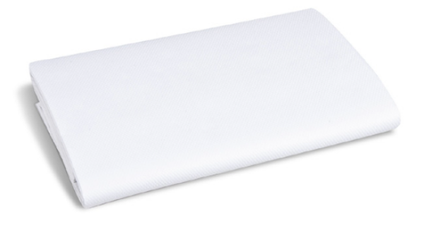 Papiertischdecke gefaltet weiß 1,2 x 1,8 m