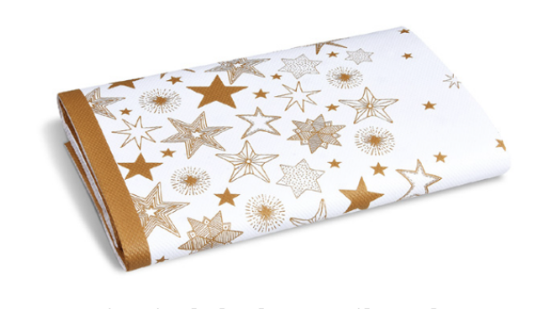 Papiertischdecke gefaltet Weihnachten 1,2 x 1,8 m