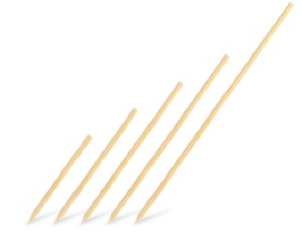 Schaschlikspie&szlig; (Bambus FSC 100%) &Oslash;2,5mm x 20cm [200 St.]