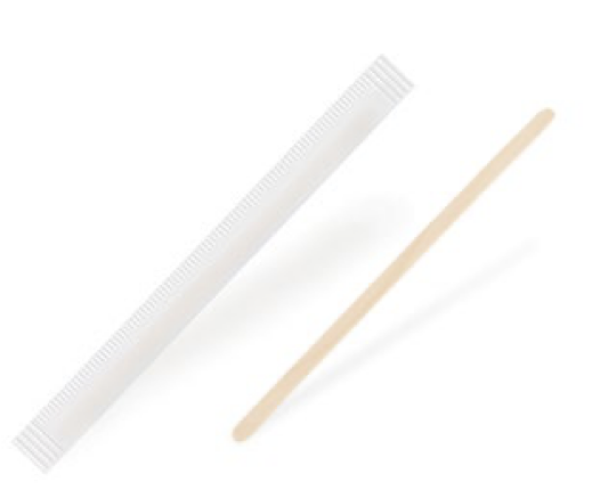 R&uuml;hrst&auml;bchen (Holz FSC 100%) 14cm einzeln verpackt [500 St.]