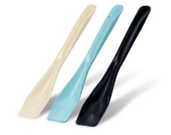 Eisl&ouml;ffel (Bio-Komposit) bunt gemischt 9,5cm [100 St.]