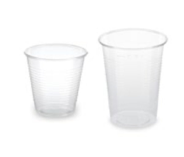 Trinkbecher (PLA) klar &Oslash;70mm 180ml [100 St.]