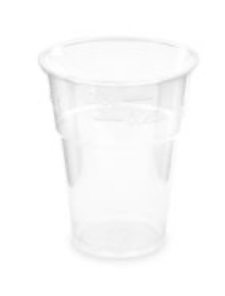 Trinkbecher (PLA) klar &Oslash;84mm 0,3L [50 St.]