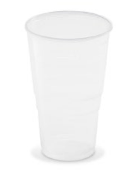 Trinkbecher (PP) klar &Oslash;95mm 0,5L [50 St.]