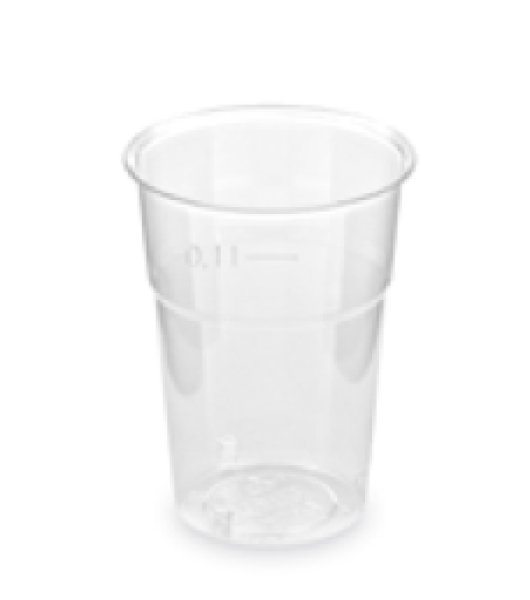 Trinkglas (PS) &Oslash;57mm 0,1L [50 St.]