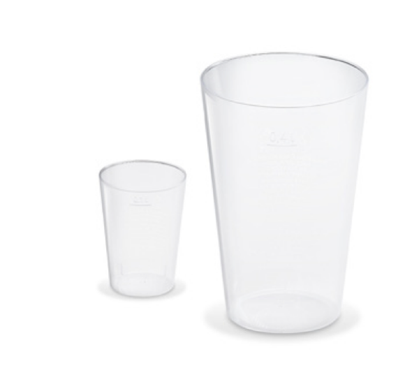 Trinkglas (PS) &Oslash;75mm 0,2L [50 St.]