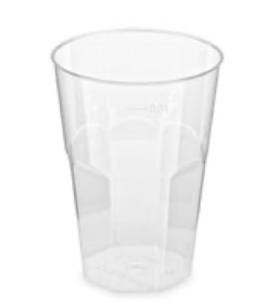 Trinkglas (PS) Cocktail &Oslash;80mm 0,3L [30 St.]