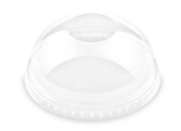 Domdeckel (rPET) f&uuml;r Becher &Oslash;95mm [50 St.]