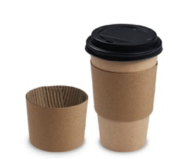 Bechermanschette (PAP-20) f&uuml;r Becher &Oslash;80mm [100 St.]