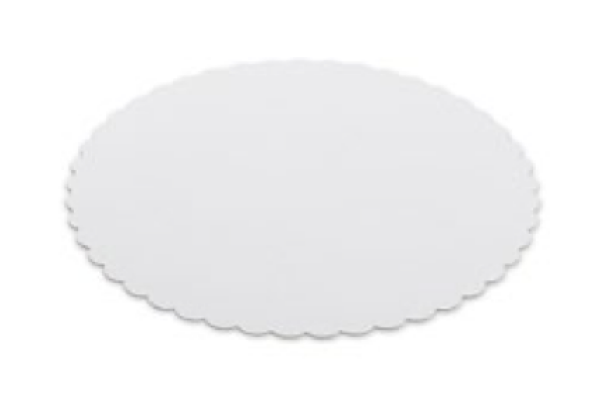 Tortenunterlage aus Pappe wei&szlig; &Oslash;28cm [100 St.]