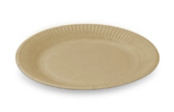 Pappteller (FSC Mix) fettdicht kraft &Oslash;18cm [100 St.]