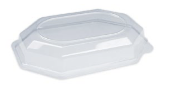 Domdeckel (rPET) klar f&uuml;r Catering-Platte 74935 [10 St.]