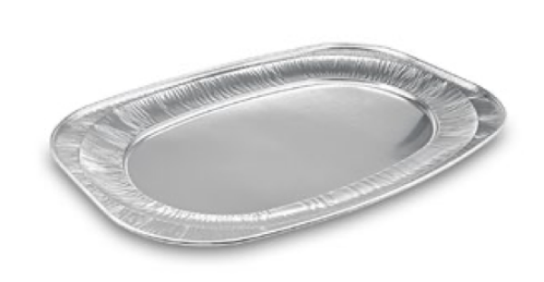 Catering-Platte (ALU) oval 35 x 24 cm [10 St.]