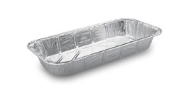 Schale (ALU) Gastro eckig 319 x 171 x 43 mm 1510ml `1/3` [75 St.]