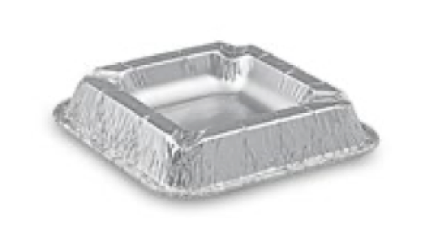 Aschenbecher (ALU) 126 x 126 x 22 mm [100 St.]