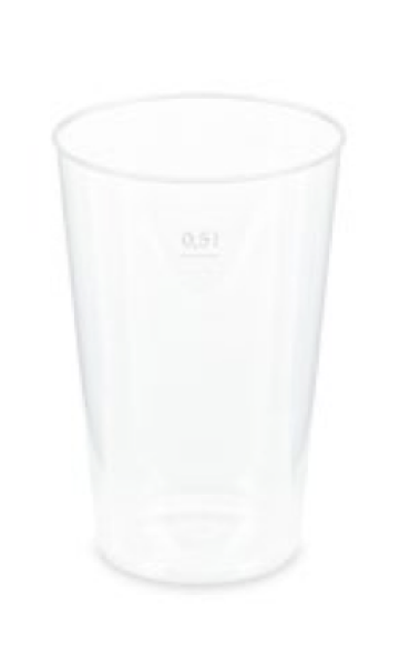 Pfandbecher (PP) wiederverwendbar extra-stark &Oslash;80mm 0,3L [15 St.]