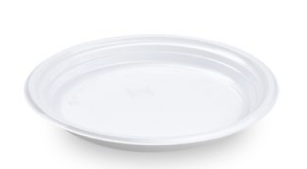 Teller (PP) Reware Dinner ECONOMY wiederverwendbar wei&szlig; &Oslash;22cm [100 St.]