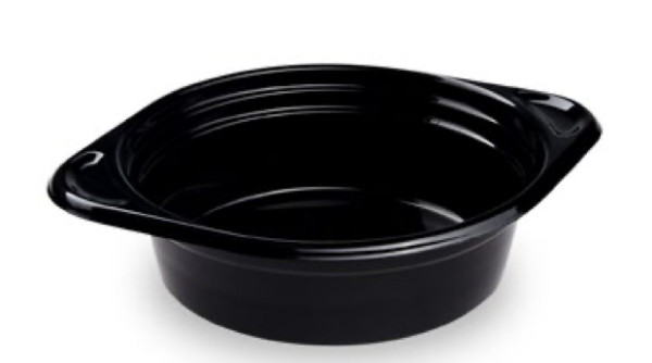 Suppenterrine (PP) Reware Brunch wiederverwendbar schwarz &Oslash;156mm 500ml [12 St.]