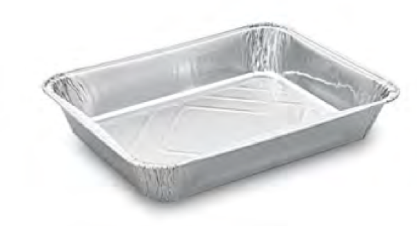 Men&uuml;-Schale (ALU) ungeteilt 227 x 177 x 39 mm 1155ml [100 St.]